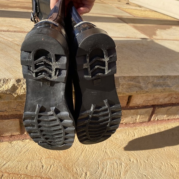 Nautical Black and Navy Rain-boots - Picture 7 of 7